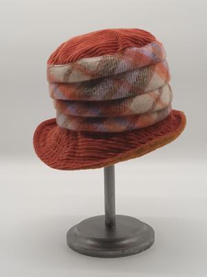 chapeau d'hiver velours coton