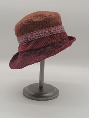 chapeau d'hiver velours coton